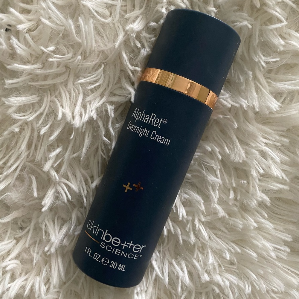 SkinBetter AlphaRet overnight cream (retinol)